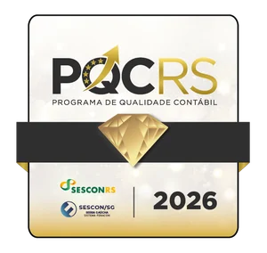 Selo Diamante 2026 do PQC RS, Programa de Qualidade Contábil do SESCON-RS